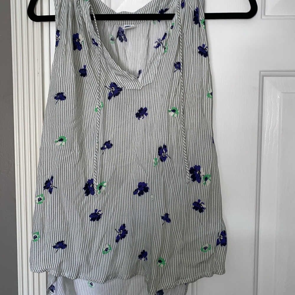 Floral tank top